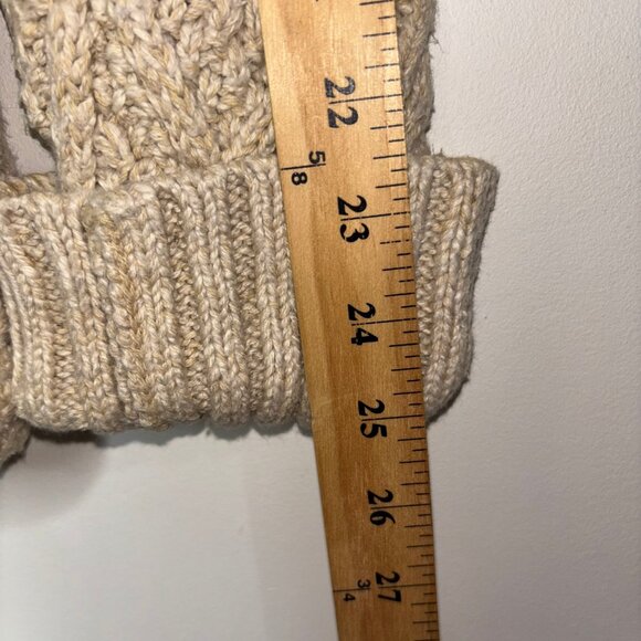 Ralph Lauren Denim & Supply Cable Knit Shawl Collar Cardigan Mens L Cotton Linen - Picture 16 of 16